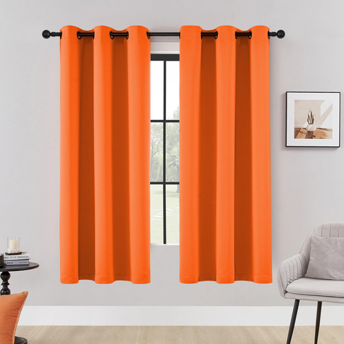 Huto Cortinas Opacas Para Ventana De Dormitorio ' Cobre Anti