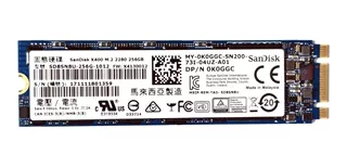 Disco Ssd M.2 Sandisk X400 256gb Sata +90%