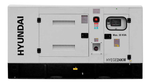 Generador Estacionario Hyege24kw Hyundai Diesel