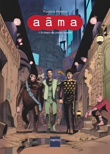 Aâma Volume 1 O Cheiro Da Poeira Quente: Aâma Volume 1 O Cheiro Da Poeira Quente, De Peeters, Frederik. Editora Nemo, Capa Mole Em Português