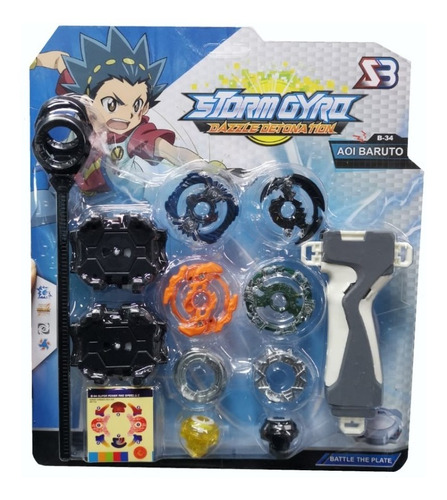 Lanzador Tipo Beyblade Con 2 Discos Y Lanzador Ref. 99100