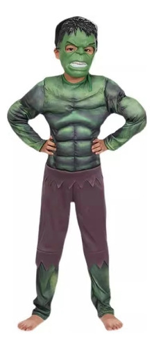 Disfraz Infantil De Hulk Muscle, Superhéroe De Marvel, Hulk,