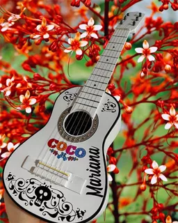 Guitarras Acústicas Película Coco Niños De 1-4 Años Con Forr
