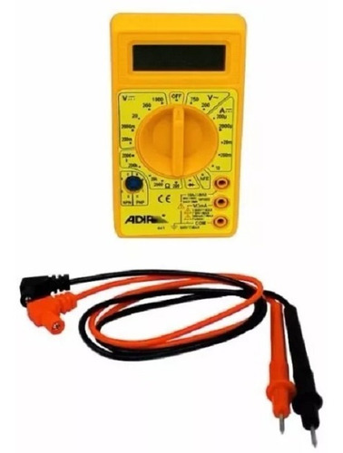 Multimetro Digital Pantalla Digital Adir 441