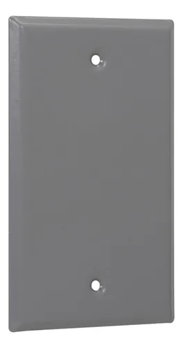 Tp7292, Tapa Rectangular Ciega De Aluminio Caja Intemperie