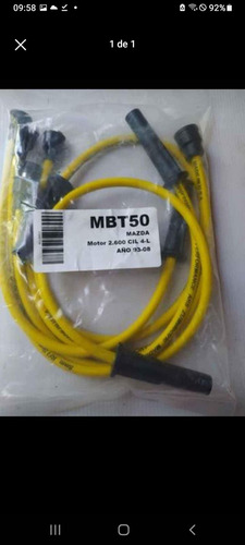 Cables De Bujías Mazda Bt50 2.2 /2.6 B2600 B2200