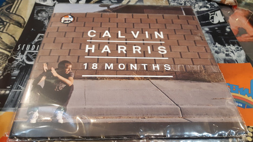 Calvin Harris 18 Months Lp Vinilo Doble Uk Muy Bueno 2012