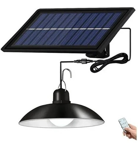 Lampara Solar Recargable 90w Led Ampolleta Luz Blanca