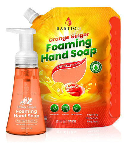 Foaming Hand Soap - Antibacterial Foam Hand Wash Refill For