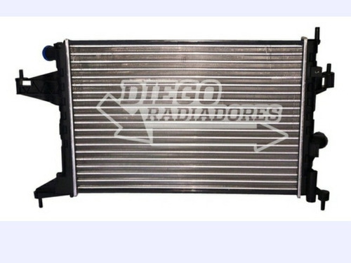Imagen 2 de 3 de Radiador Motor Corsa 2 1.8 Nafta Y Montana Hasta 2009 C/aire