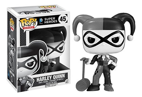 Funko Dc Comics Pop!harley Quinn En Blanco Y 81t0j