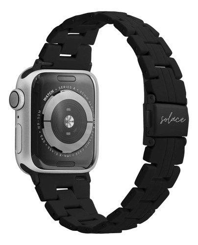 Correa De Reloj Solace Bands Delgada De Resina Mate Para App