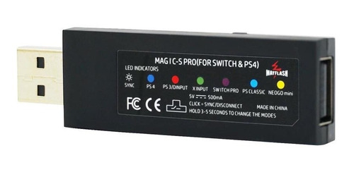 Adaptador De Controlador Inalambrico Magic-s Pro