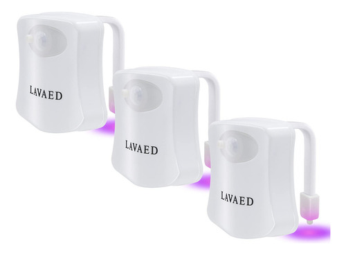 Sensor De Movimiento Luz Nocturna Para Inodoro Cambia Colore