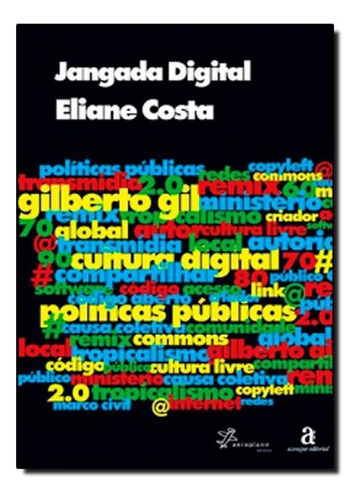Jangada Digital, De Eliane Costa. Editora Azougue, Capa Mole Em Português