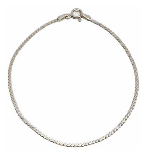 Pulsera Plata 925 - Modelo Italiano - Chata - Kl74-11d
