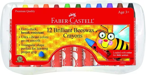 Faber Castell 24 Colores Estuche 34 Piezas Escuela Dibujo