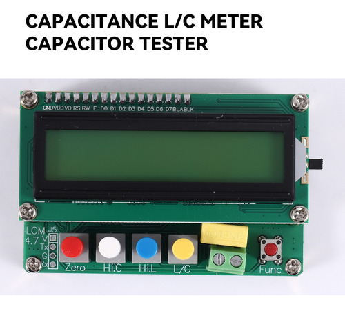 - Capacidad De Inductancia De Alta Precisión De Lcd Digital
