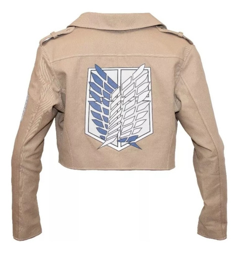 Campera Attack On Titan | Shingeki No Kyojin | Anime Cosplay (Usado)