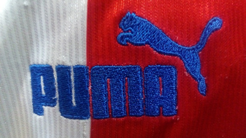 Camisa Seleção Paraguai Puma G Oficial Listrada 2000 Antiga