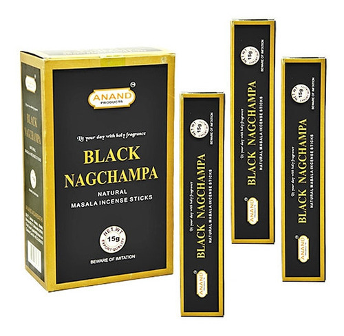 Incenso Black Nagchampa Anand 15g