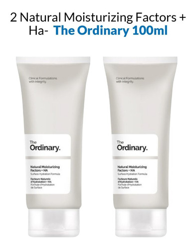 2 Natural Moisturizing Factors + Ha - The Ordinary 100ml