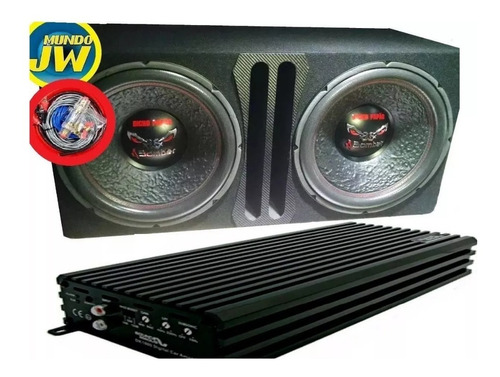 Combo Doble Bomber Bicho Papao 15 800 + Potencia Sound Magus