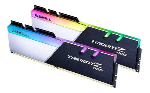 Memória Ddr4 G.skill Trident Neo Rgb Amd 16gb(2x8gb) 3600mhz