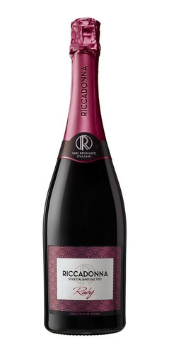 Espumante Italiano Riccadona Ruby 750 Ml