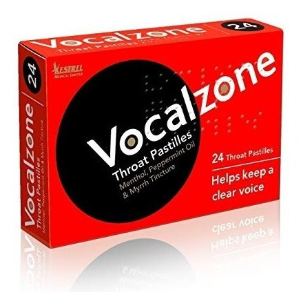 Vocalzone Garganta Pastillas Ayuda A Mantener Una Clara Voz