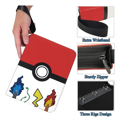 Libro De Cartas Pokémon Con 400 Cartas, Múltiples Portadas