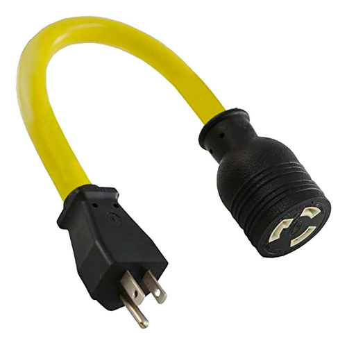 Cable Adaptador Alimentación Nema 5-15p Macho A L5-20r Hembr