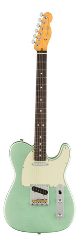 Guitarra eléctrica Fender American Professional II Telecaster de aliso mystic surf green brillante con diapasón de palo de rosa