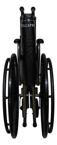 Silla De Ruedas Premium Con Llantas Sólidas De Alta Calidad Color Negro