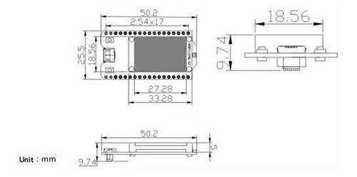 Placa De Desarrollo Esp32 De Stemedu, Pantalla Oled Esp32 De