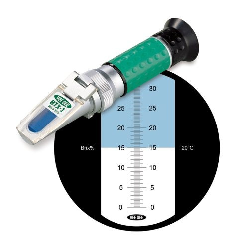 Vee Gee Refractometro Cientifico Manual Btx1 Con Escala De B