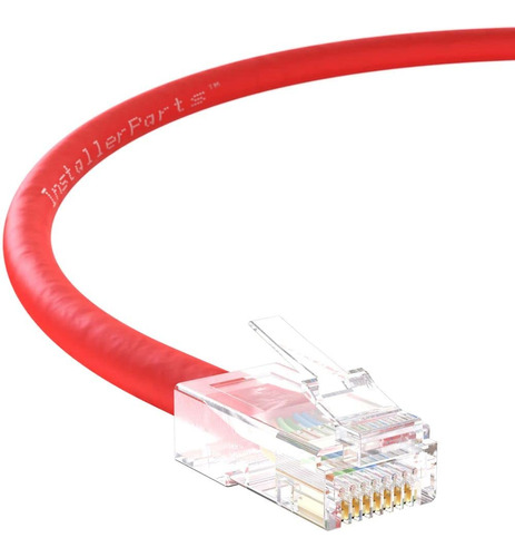 Nstallerparts 10 Cabl Ethernet Cat5e Utp Arranque 25 Pie Red