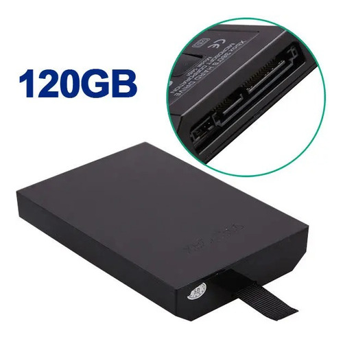 Unidad De Disco Duro Interna De 120 Gb Para Xbox360 Slim