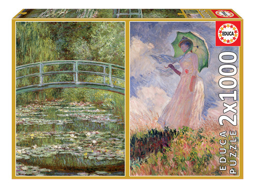 Rompecabezas Monet (2x1000 Pzas.)