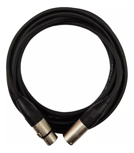 10 Cabos De Microfone Profissional Santo Angelo Xlr 5 Mts