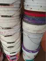 Comprar Lote De 5 Cubetas Vacías 19 Litros 19l Con Tapa
