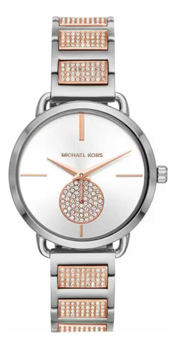 Hermoso Reloj Michael Kors Para Dama Con Detalles En Oro Ros