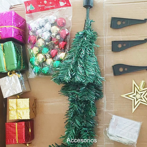 Árbol De Navidad De Mesa Mini Pino Artificial 50cm
