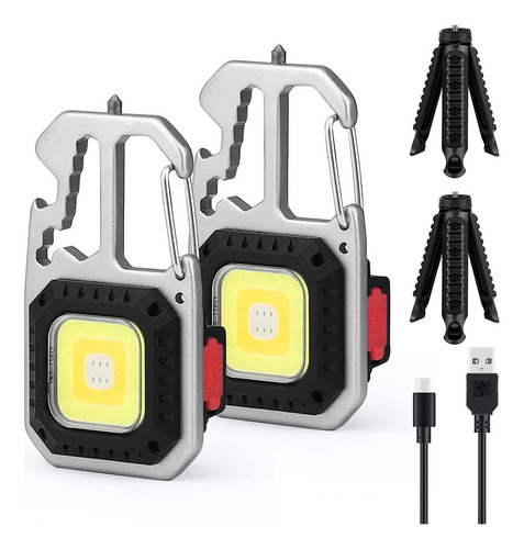 Linterna Led Llavero Multiherramientas Iluminacion Y Tripie
