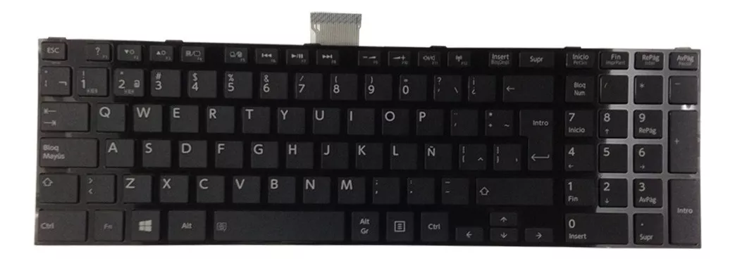 Segunda imagen para búsqueda de teclado toshiba l745