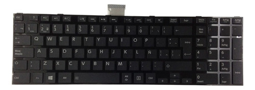 Teclado Toshiba S50 S55 S50d S50dt-a S50-a S50d-a S50t Espa