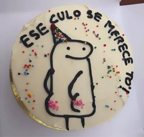 Meme cake flork  Pasteles divertidos, Mini pasteles, Tortas temáticas