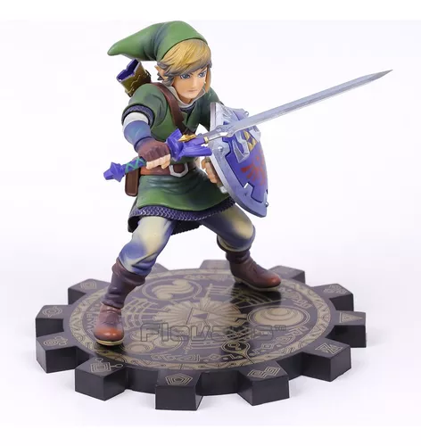 Action figure the legend of zelda link breath of the wild estatua switch  24cm - Action Figures - Magazine Luiza