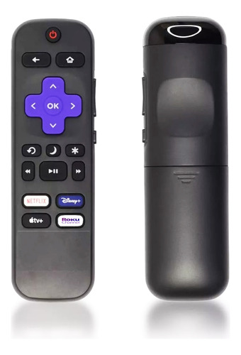 Control Cenrap Pantalla Rok U Tv Compatible Televisores Multimarca Onn, Tcl, Hk Pro, Sony, Aiwa, Jvc, Element, LG, Westinghouse Netflix Disney Tv+