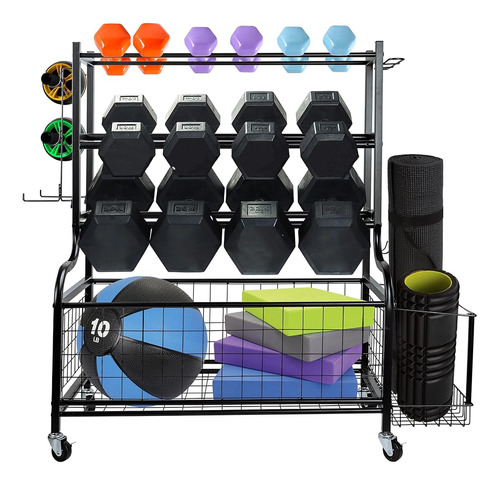 Homestead Dumbbell Rack For Home Gym - Heavy Duty Home Gym S